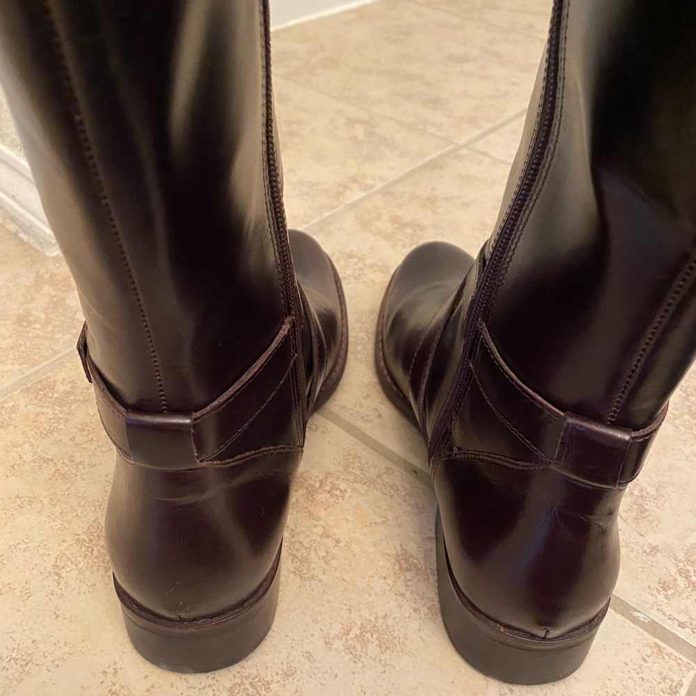 Gorgeous Steve Madden expresso riding boots
